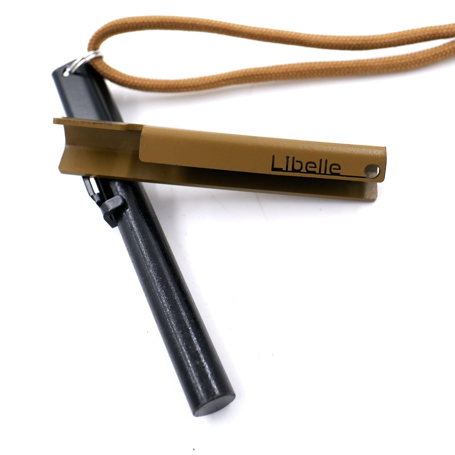 Libelle 鉄マッチmini ファイヤースターター メタルマッチ 火起こし キーホルダー アクセサリー 着火 サバイバル 防災 キャンプ アウトドア 日本製 (コヨーテ) Libelle 火起こし｜焚き火用品専門店 AIRLINK BONFIRE