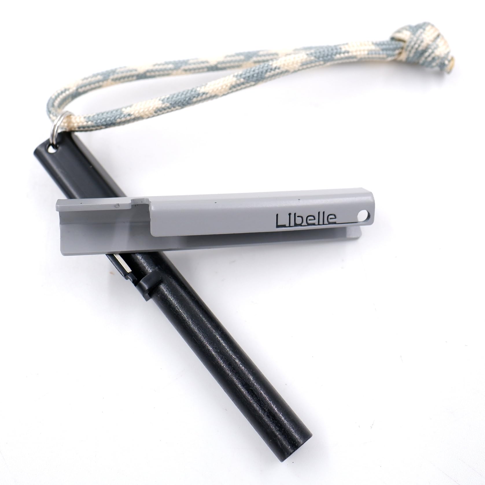 Libelle 鉄マッチmini ファイヤースターター メタルマッチ 火起こし キーホルダー アクセサリー 着火 サバイバル 防災 キャンプ アウトドア 日本製 (グレー) Libelle 火起こし｜焚き火用品専門店 AIRLINK BONFIRE