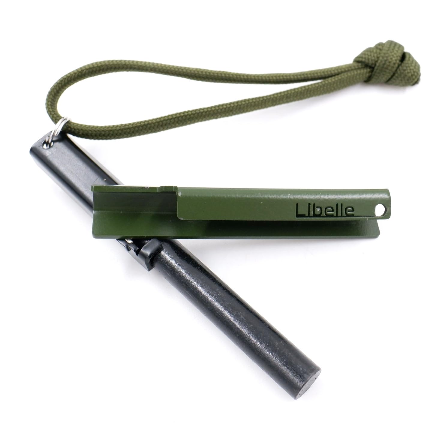 Libelle 鉄マッチmini ファイヤースターター メタルマッチ 火起こし キーホルダー アクセサリー 着火 サバイバル 防災 キャンプ アウトドア 日本製 (カーキ) Libelle 火起こし｜焚き火用品専門店 AIRLINK BONFIRE