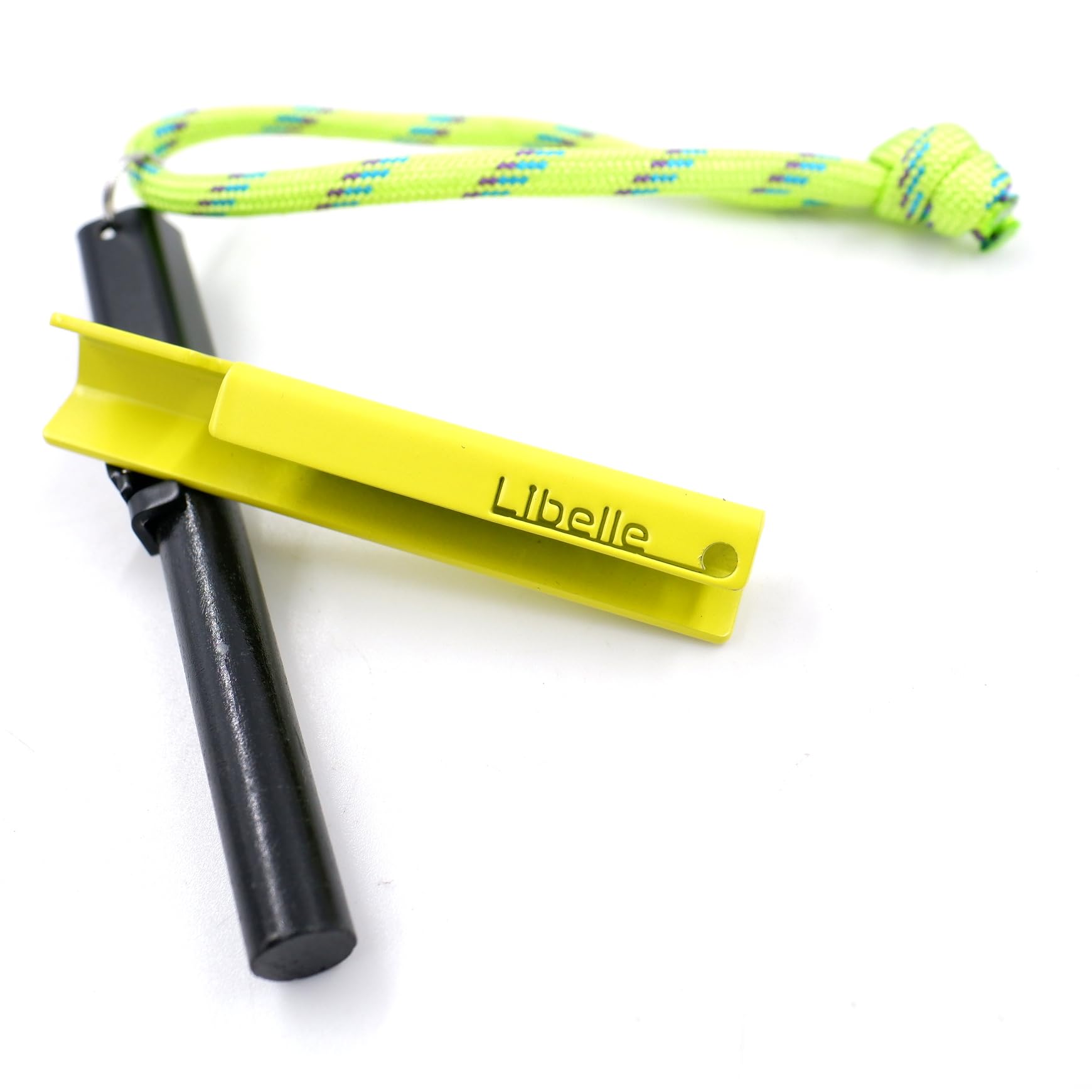 Libelle 鉄マッチmini ファイヤースターター メタルマッチ 火起こし キーホルダー アクセサリー 着火 サバイバル 防災 キャンプ アウトドア 日本製 (ライムイエロー) Libelle 火起こし｜焚き火用品専門店 AIRLINK BONFIRE